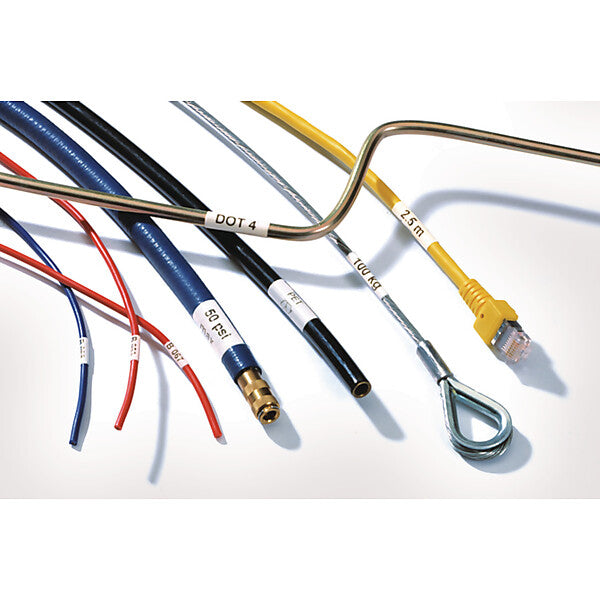 HellermannTyton Etiketten selbstlamin. weiß/transparent 596-00124(1500)
